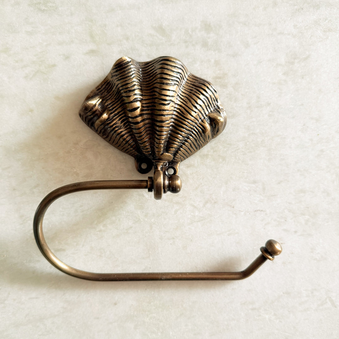 Clam Toilet Roll Holder