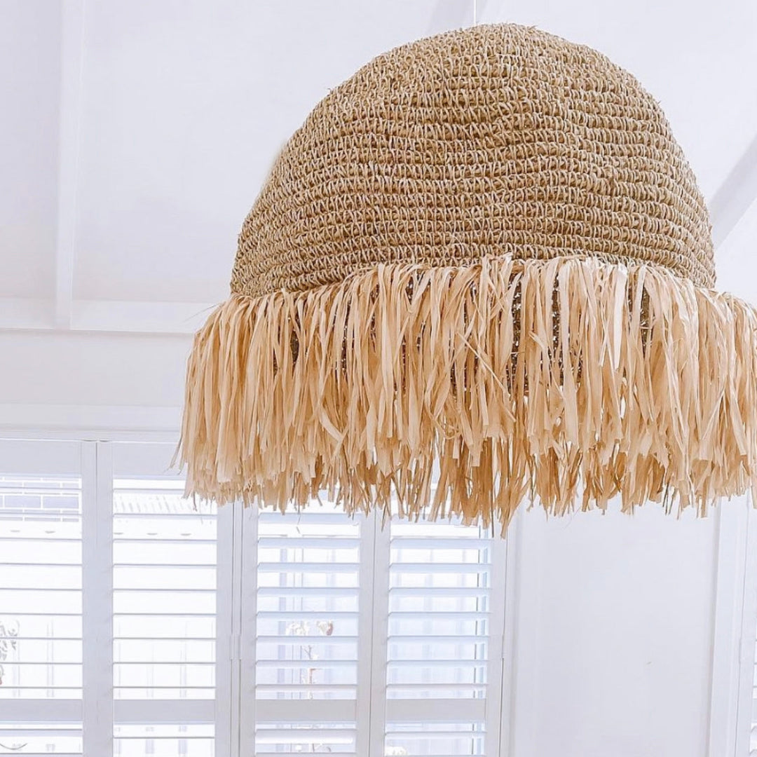 Adelaide Natural Pendant Light by Ocean Luxe