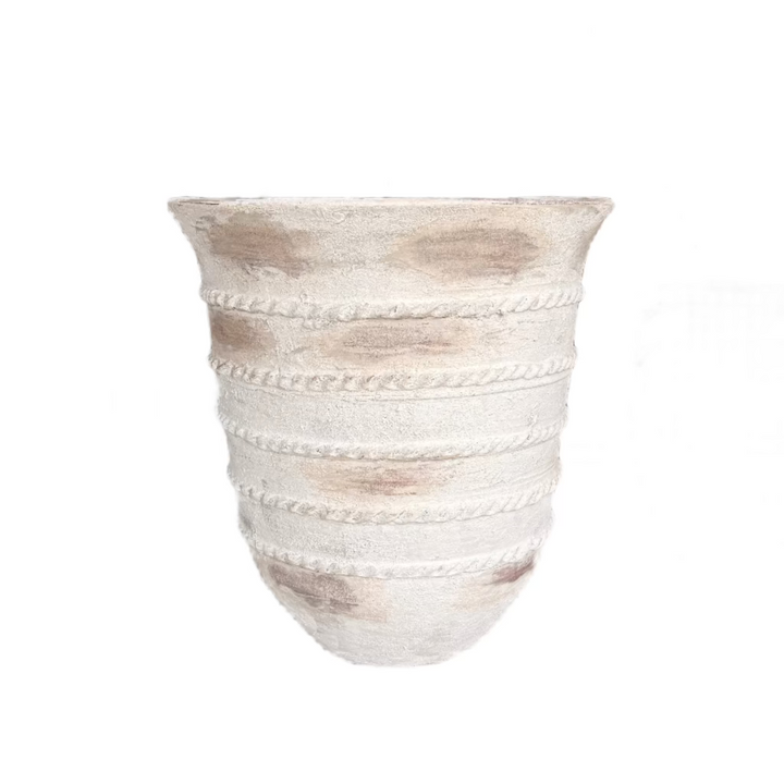 Dune Pot white background by Ocean Luxe