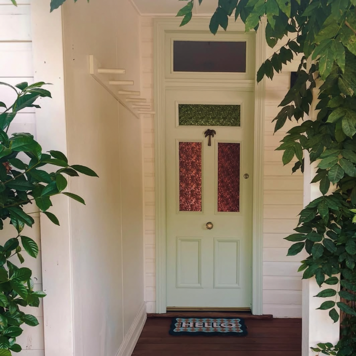 Palm Tree Brass Door Knocker