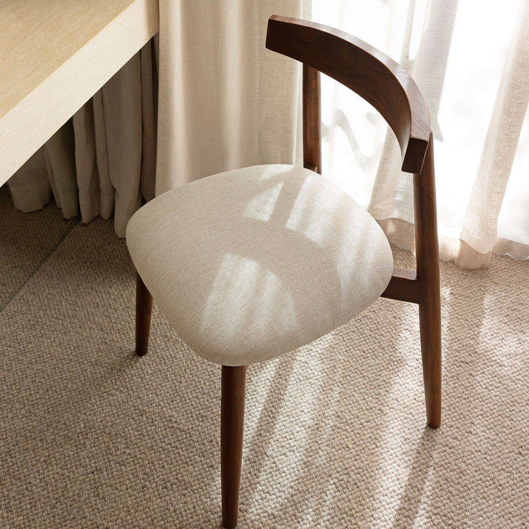 Pearl Dining Chair close up - Ocean Luxe