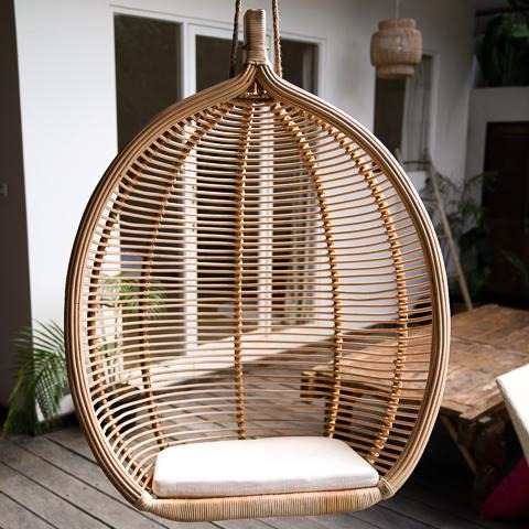 Ocean Luxe:Harrys Single Hanging Chair