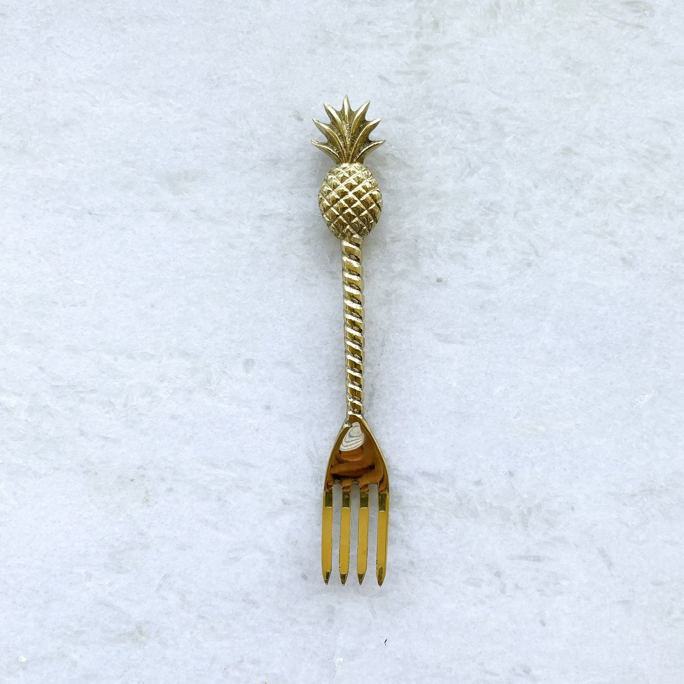 Pre Order - Pineapple Brass Cutlery - Ocean Luxe