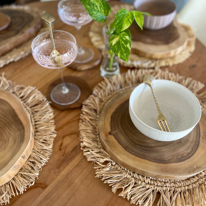 Teak Coasters