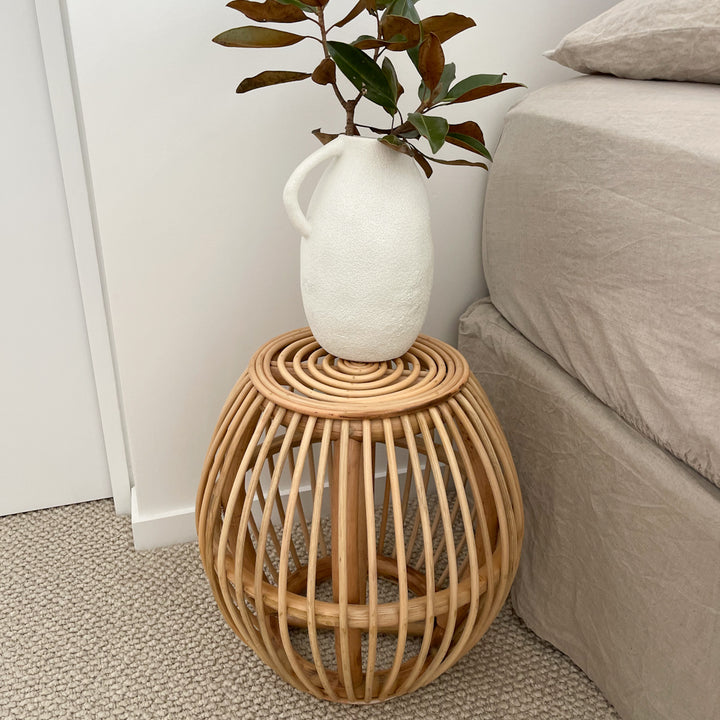 Sandy’s Rattan Side Table