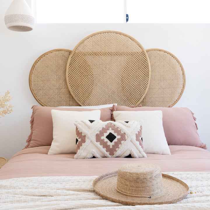 Flora Rattan Bedhead