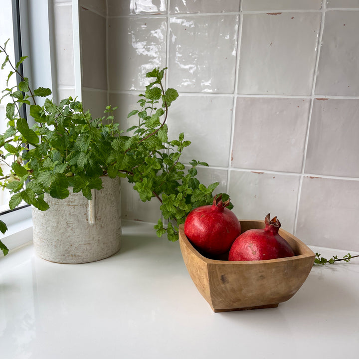 Teak Bowl