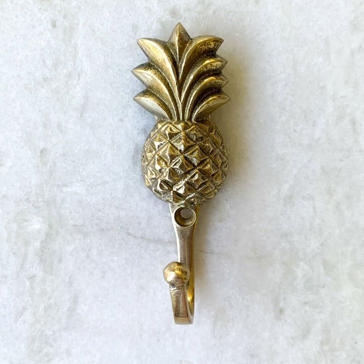 gold pineapple hook: Ocean Luxe