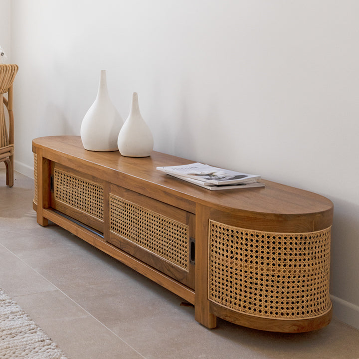 Beatrix Teak Entertainment Unit